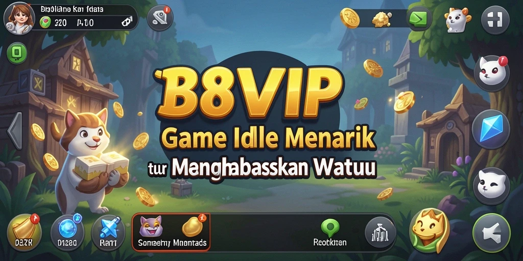 Tampilan gameplay B8VIP yang santai dan menarik.