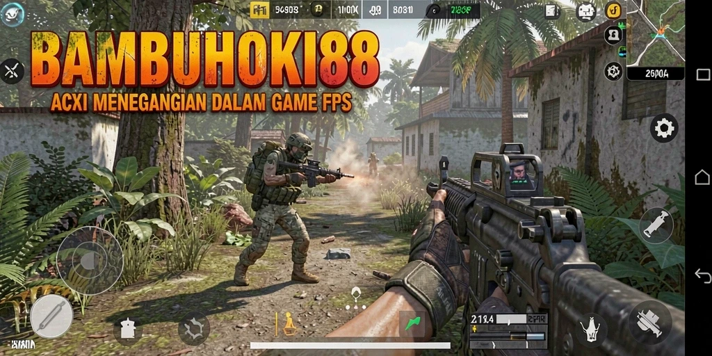 Tangkapan layar <strong>BAMBUHOKI88</strong> menunjukkan aksi tembak-menembak yang mendebarkan.