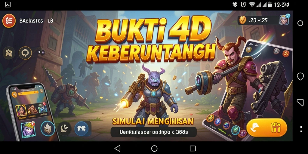 Tampilan gameplay BUKTI4D yang menarik dan interaktif.