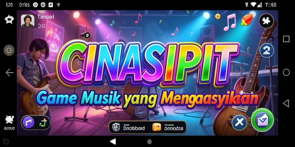 Screenshot CINASIPIT yang menunjukkan gameplay seru dan interaktif.