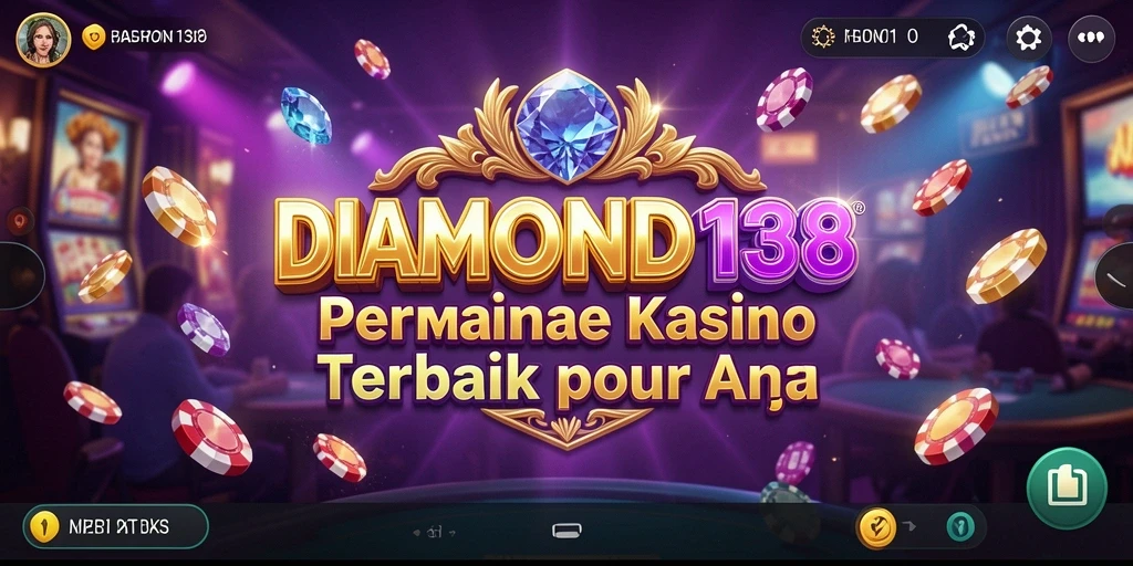 Tampilan permainan kasino yang menarik di DIAMOND138.