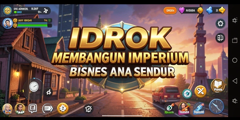 Tampilan gameplay IDROK yang menarik dan penuh strategi.