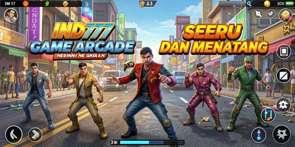 Tangkapan layar IND777 menampilkan gameplay yang mendebarkan dengan rintangan yang beragam.
