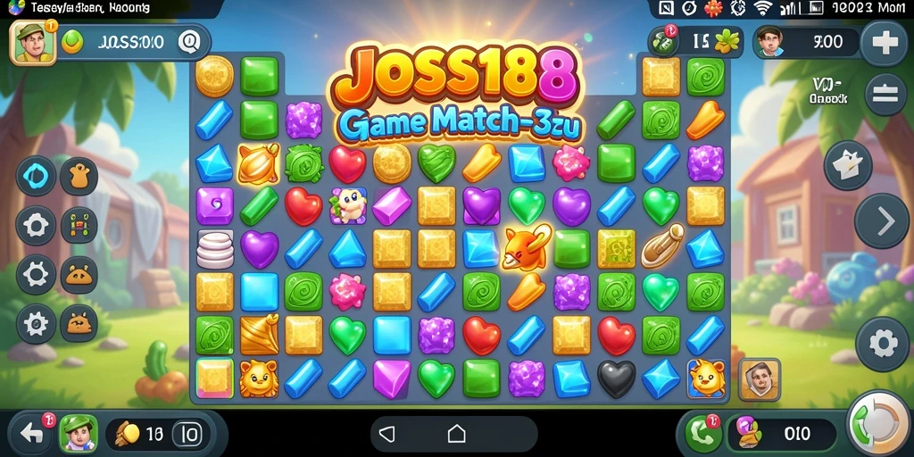 Tampilan menarik dari gameplay JOSS188 yang seru.