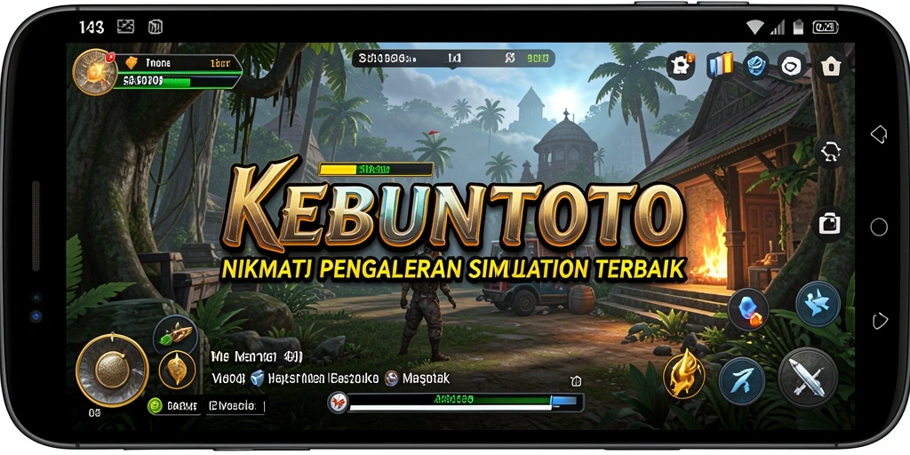 Tampilan gameplay KEBUNTOTO yang memukau dan realistis.