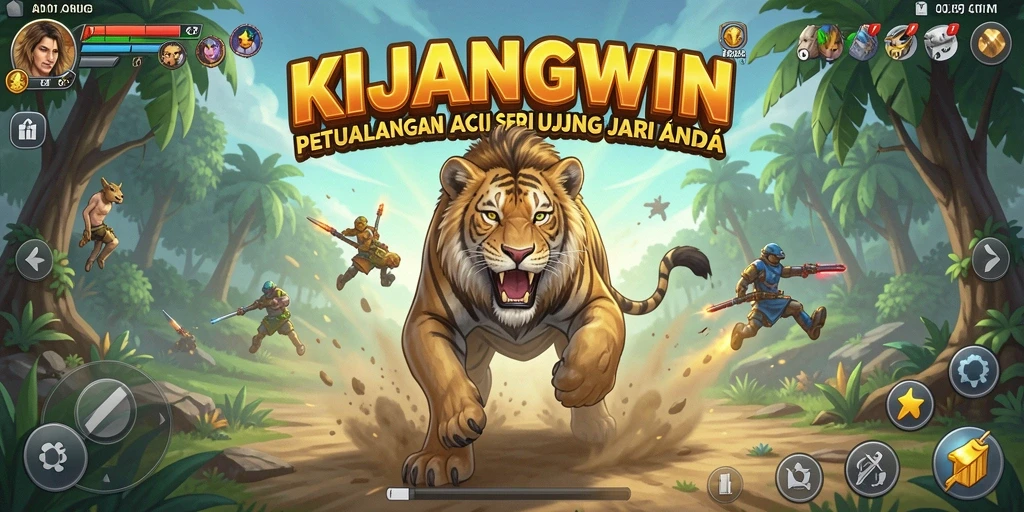 Tampilan gameplay KIJANGWIN dengan aksi yang mendebarkan.