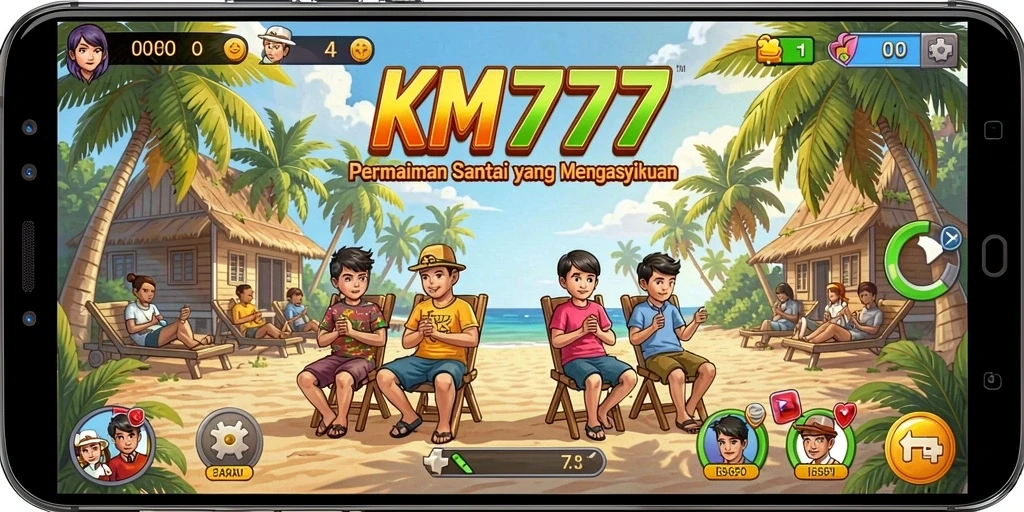 Tampilan gameplay KM777 yang mengasyikkan dan mudah dipahami.