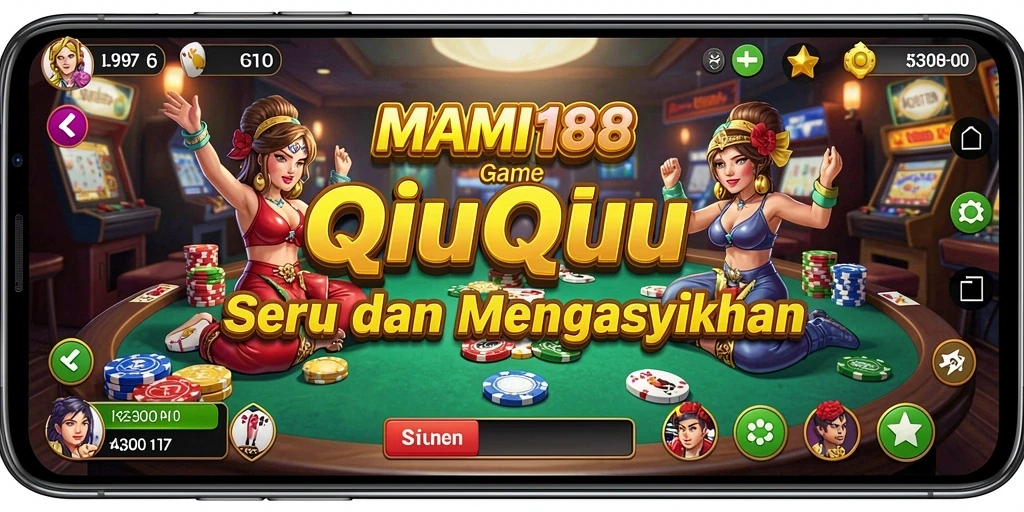 Tampilan gameplay seru dalam MAMI188 yang memikat para pemain QiuQiu.