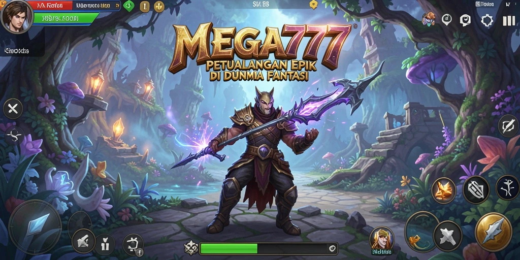 Tampilan gameplay RPG yang seru dan mendebarkan.