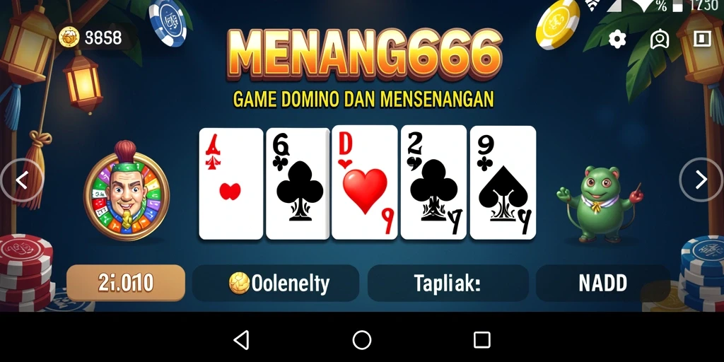 Tampilan gameplay seru dari MENANG666 yang menunjukkan pertarungan Domino.