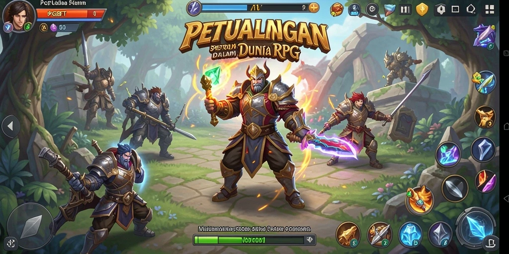 Screenshot PGBET memperlihatkan momen seru dalam permainan RPG.