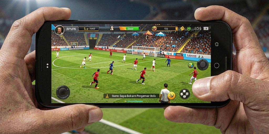 Tampilan gameplay RPVIP8 yang menarik dan realistis saat bertanding sepenuh hati.