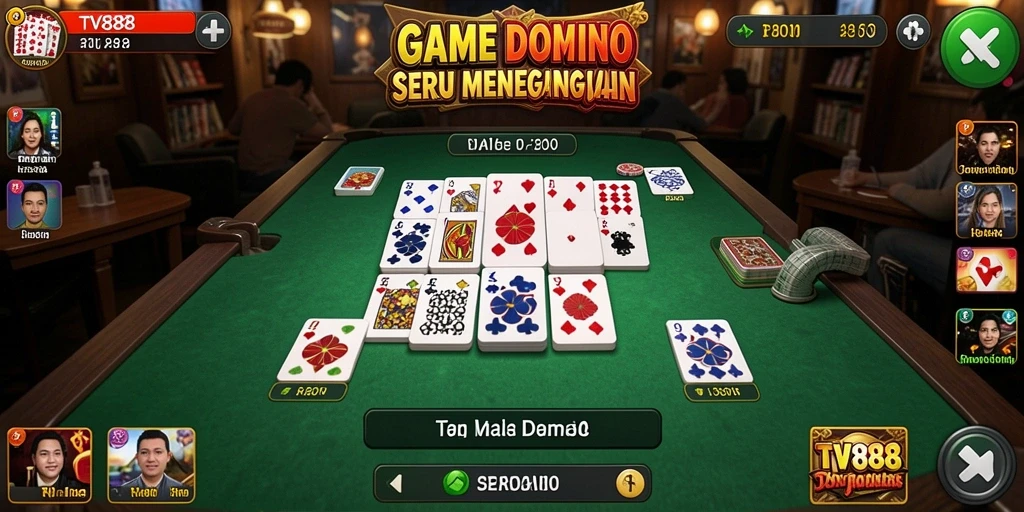 Tampilan gameplay TV888 yang seru dan interaktif.